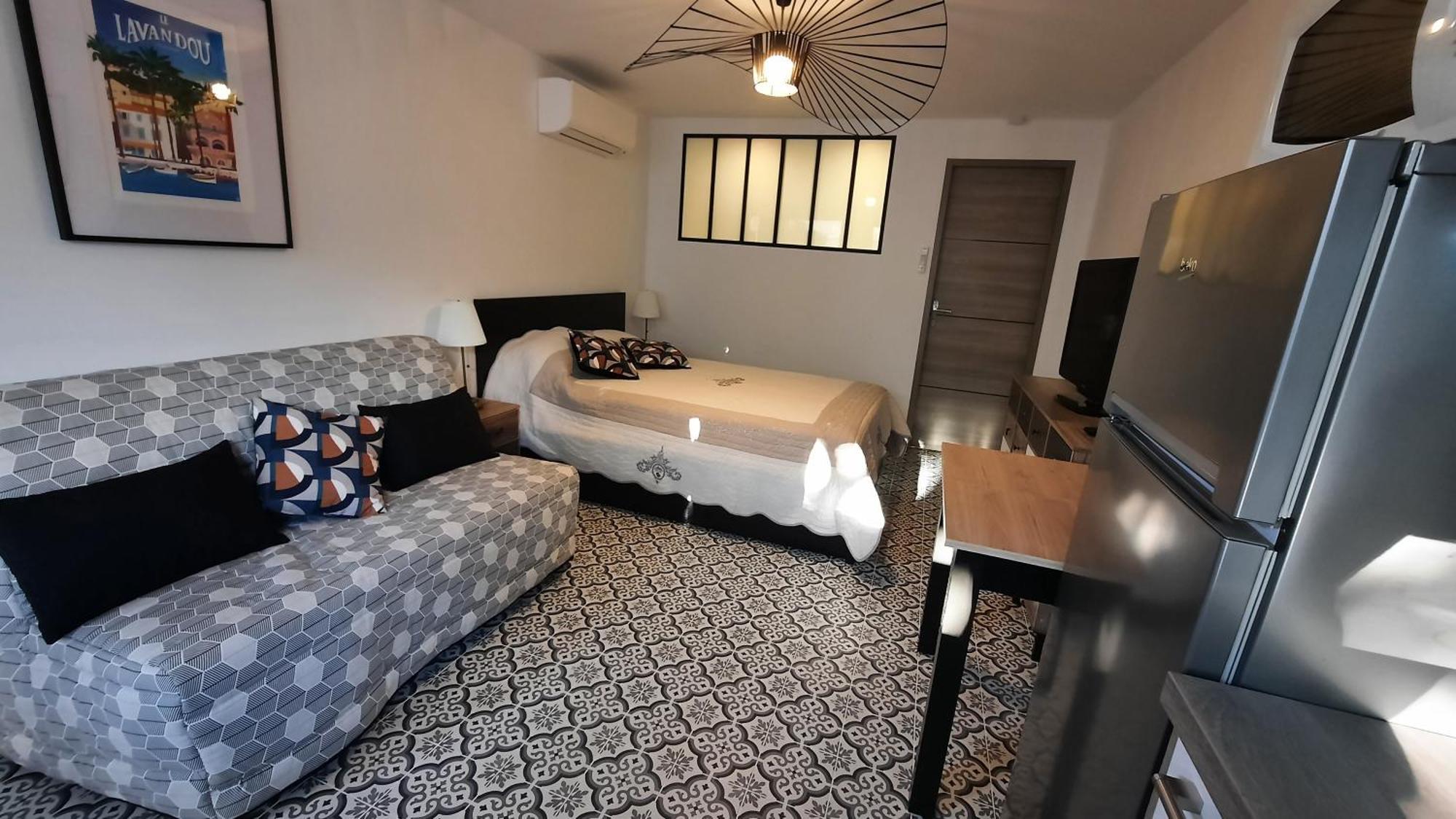 Studio Climatise Lantanas 4 Personnes Le Lavandou Exterior foto