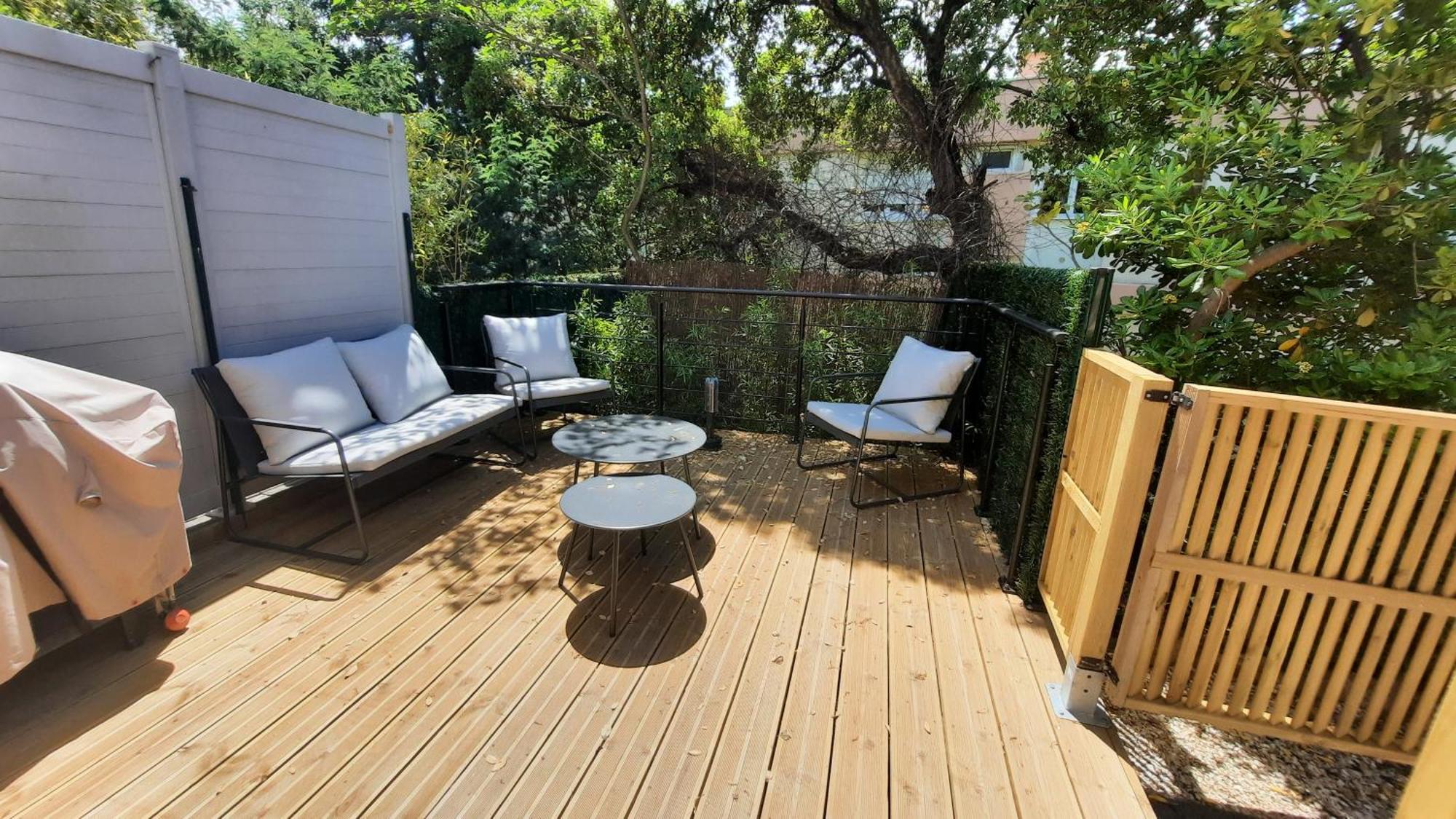 Studio Climatise Lantanas 4 Personnes Le Lavandou Exterior foto