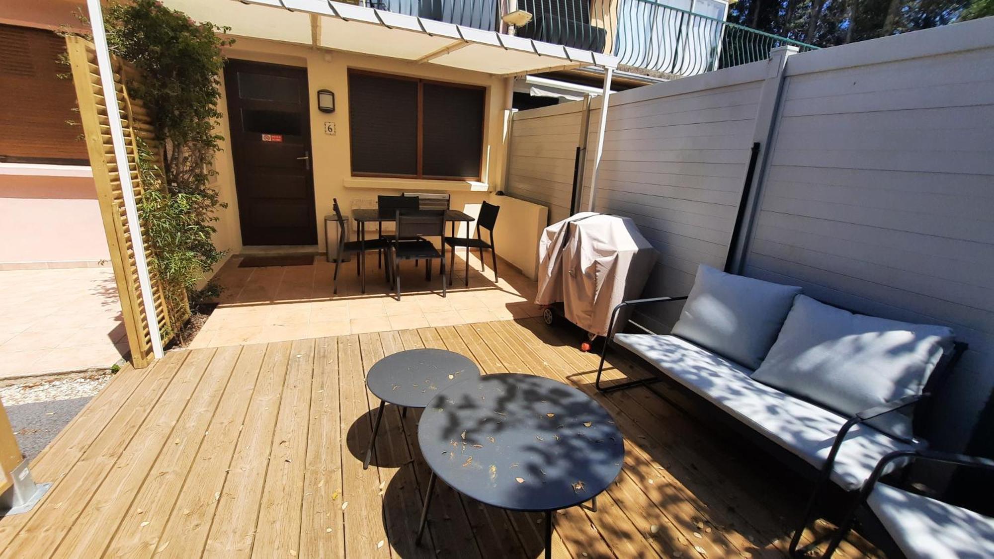 Studio Climatise Lantanas 4 Personnes Le Lavandou Exterior foto